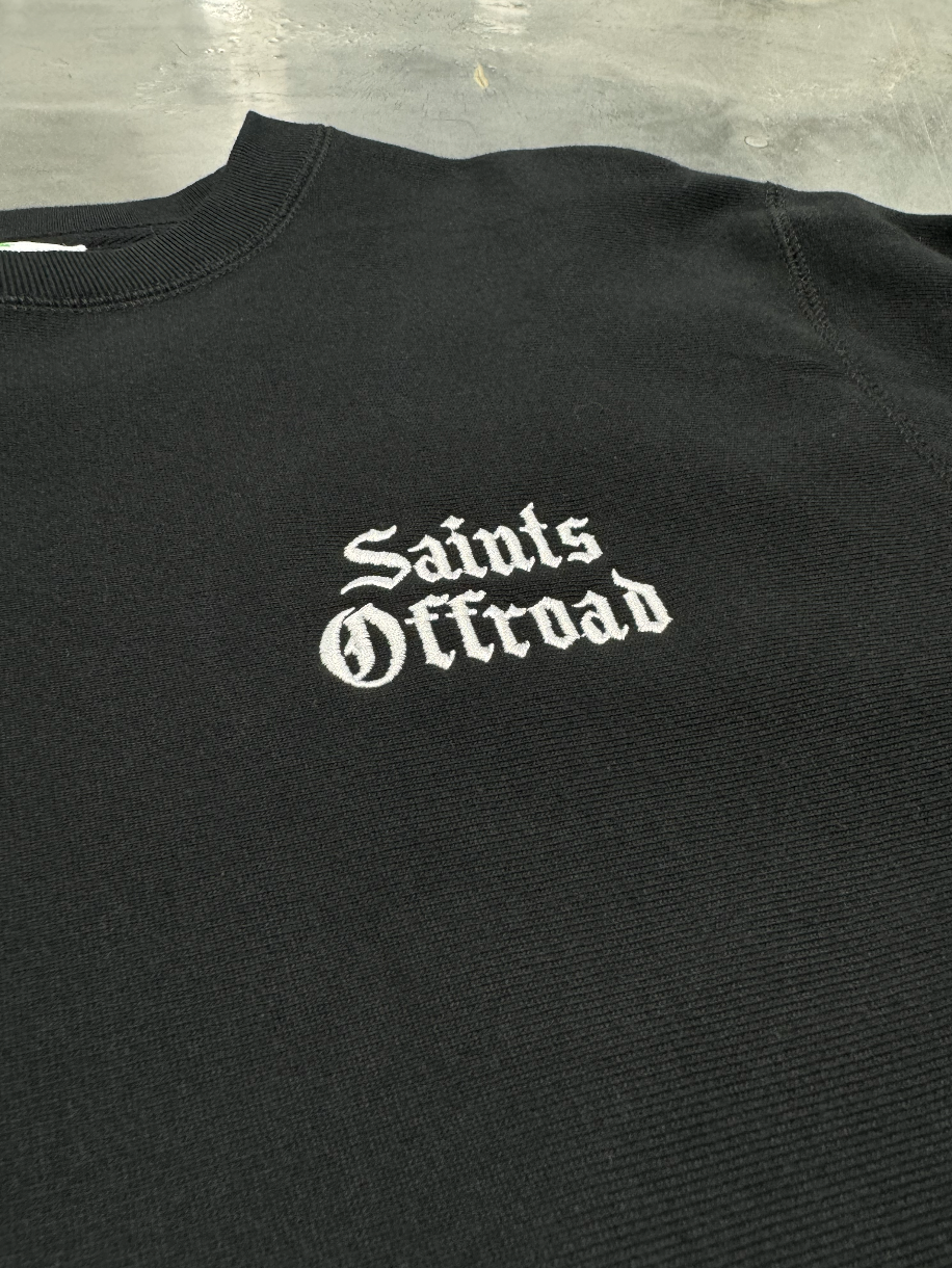 Saints Offroad Classic Crewneck (BLACK)