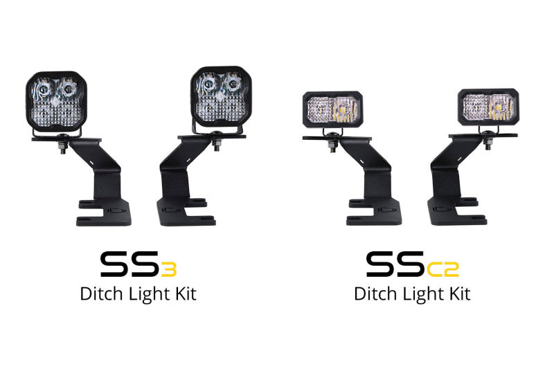 Diode Dynamics 15-21 Colorado/Canyon SS3 LED Ditch Light Kit - Sport White Combo