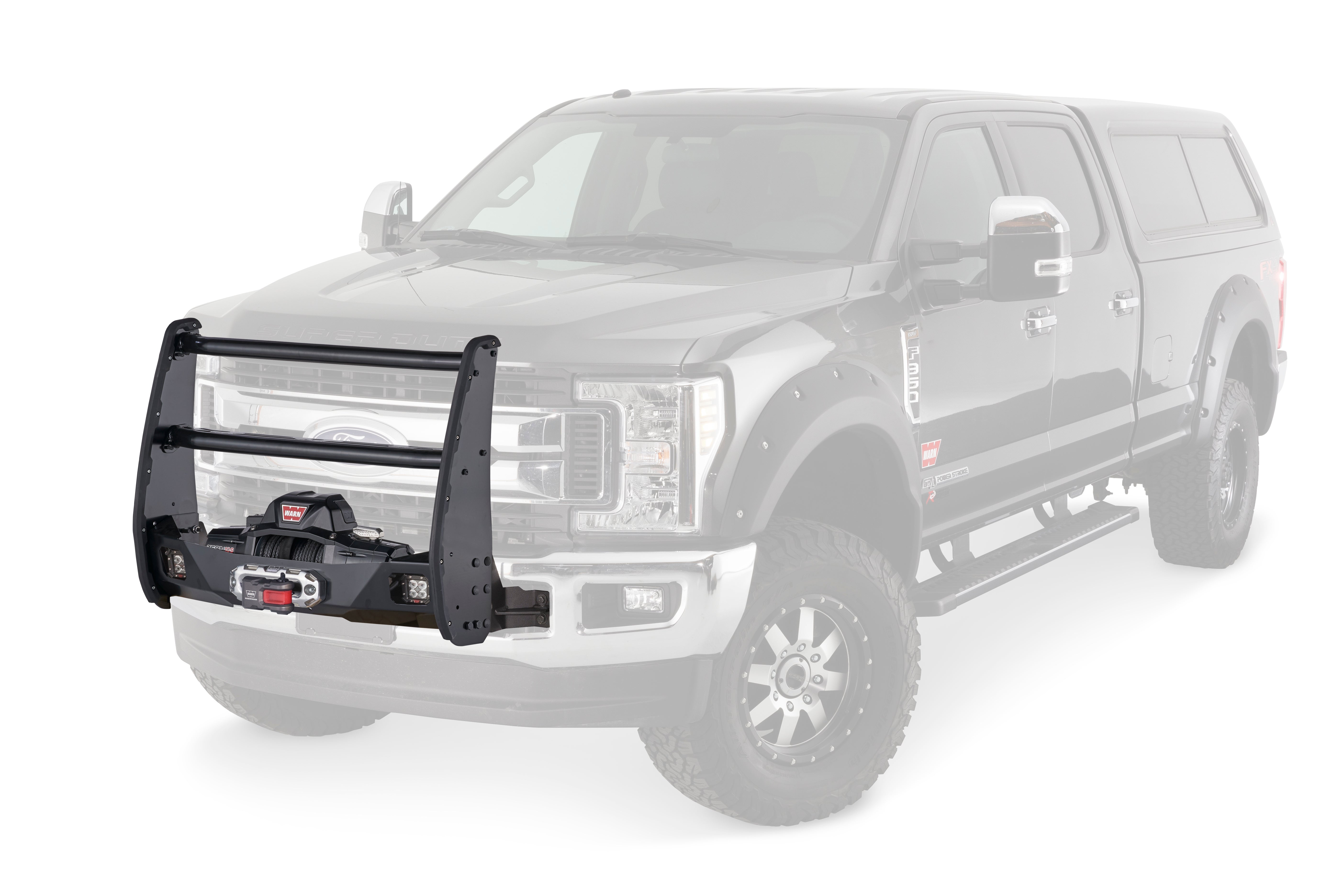 107650 - 108001 - Trans4mer Gen III - 17 - 21 Ford SD-grille-guard_ghost.jpg