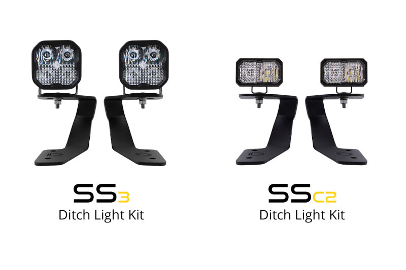Diode Dynamics 18-21 Subaru Crosstrek Stage Series 2in LED Ditch Light Kit - Pro White Combo