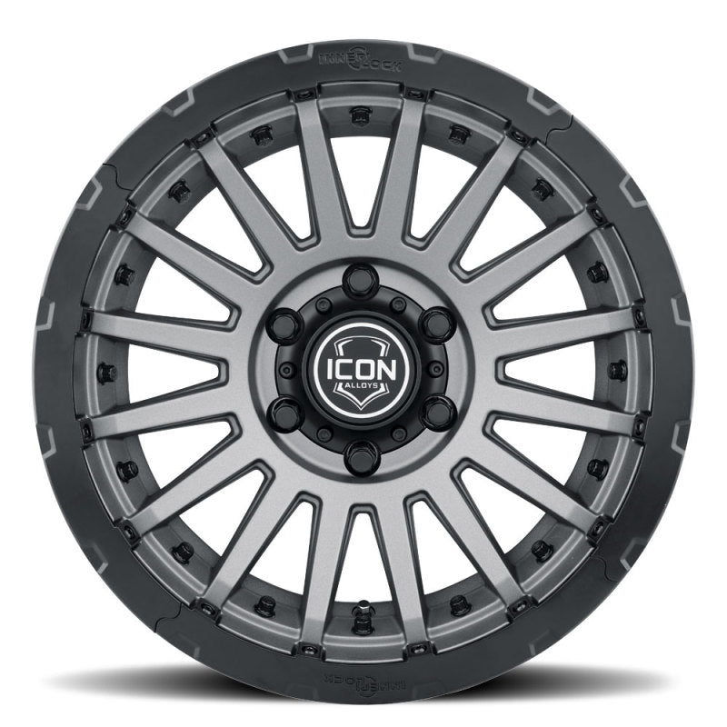 ICON Recon Pro 17x8.5 8 x 170 6mm Offset 5in BS Charcoal Wheel