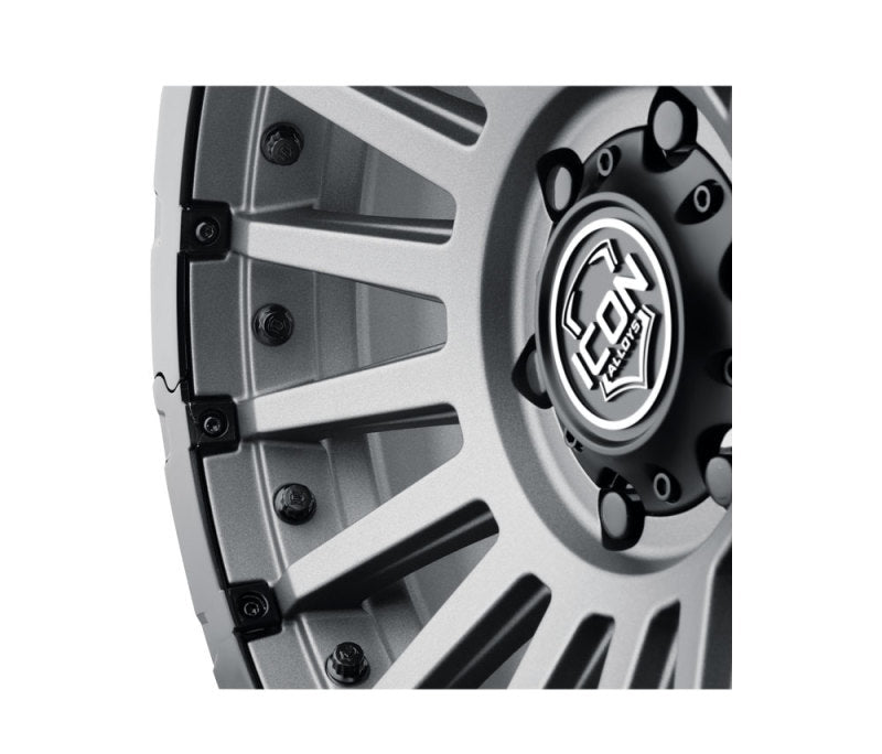 ICON Recon Pro 17x8.5 8 x 170 6mm Offset 5in BS Charcoal Wheel