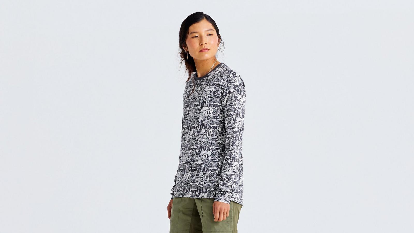 Women's Specialized/Fjällräven Cotton Caliswe Long Sleeve Tee