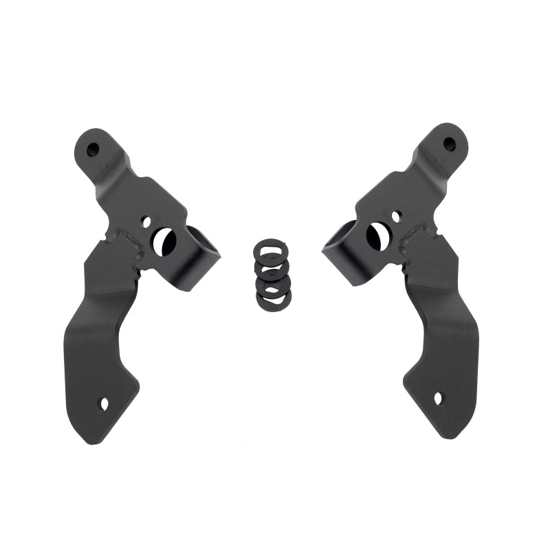 Go Rhino 18-20 Jeep Wrangler JL/JLU/Gladiator JT Light Mount - Two 3in Cubes Offset