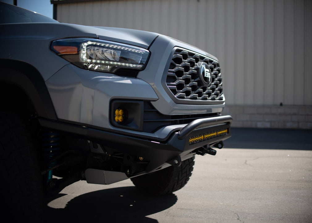 Toyota Tacoma Alpha Front Bumper with bull bar